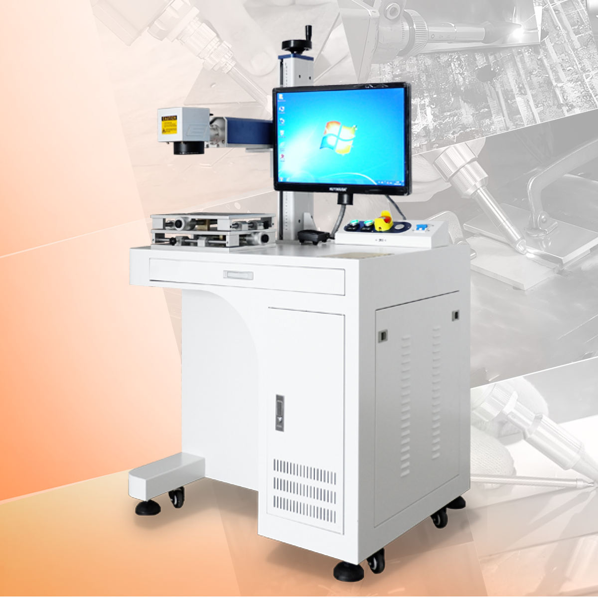 Fiber Laser Marking Machine 30W - 30 Вт 50 Вт 100 Вт