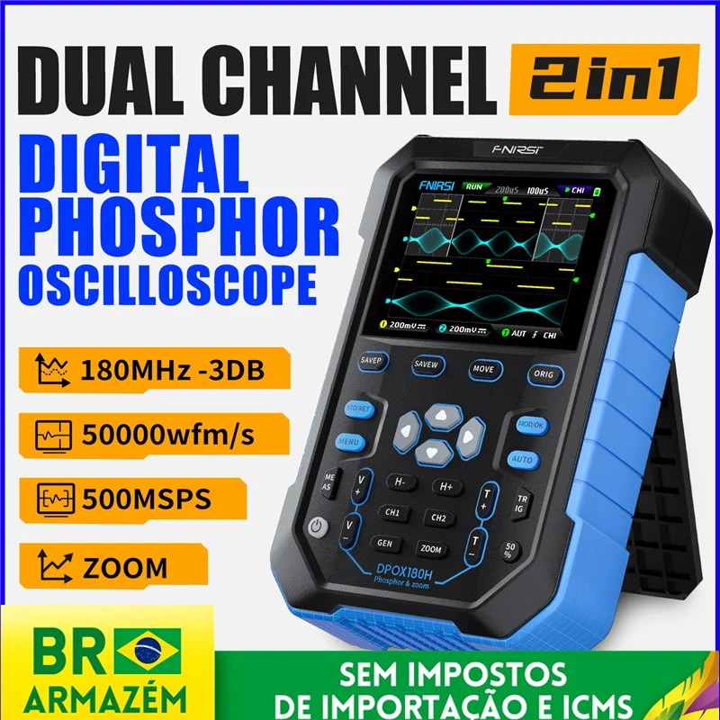 Fnirsi Digital Oscilloscope Handheld - FNIRSI DPOX180H Ручной цифровой осциллограф с