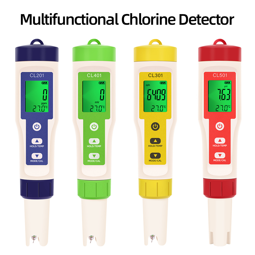 Ph Meter Digital Water Tester - PH/CL2/H2/ORP/измеритель температуры детектор хлора цифровой тестер