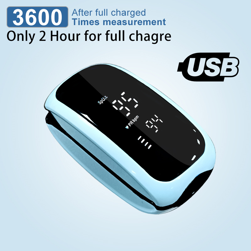 Pulse Oximeter Fingertip Rechargeable - Перезаряжаемый медицинский оксиметр, ремешок, пульсоксиметр на