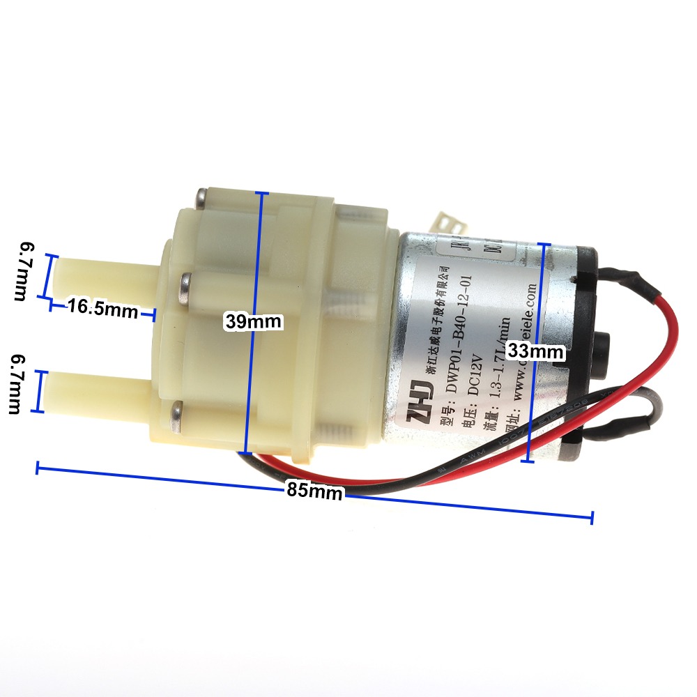 Mini Peristaltic Pump 12V - DC6-12V Маленький водяной насос 5228 с