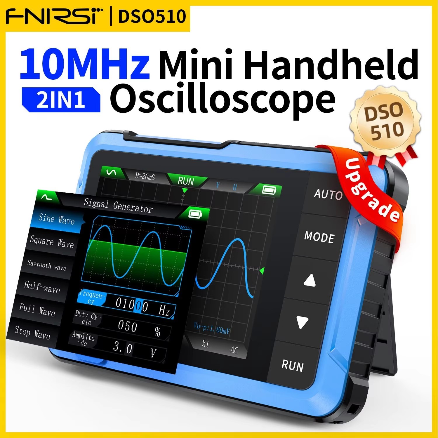 Fnirsi Digital Oscilloscope Handheld - FNIRSI Новый DSO510 DSO152 DSO153 Мини