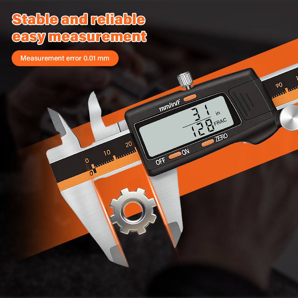 Digital Caliper 150Mm Stainless Steel - Точный цифровой штангенциркуль из нержавеющей стали