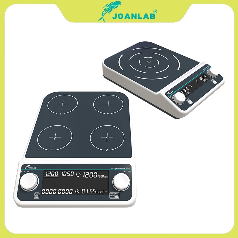 Lab Magnetic Stirrer Hot Plate - Четырехпозиционная шестипозиционная многофункциональная магнитная мешалка, горячая