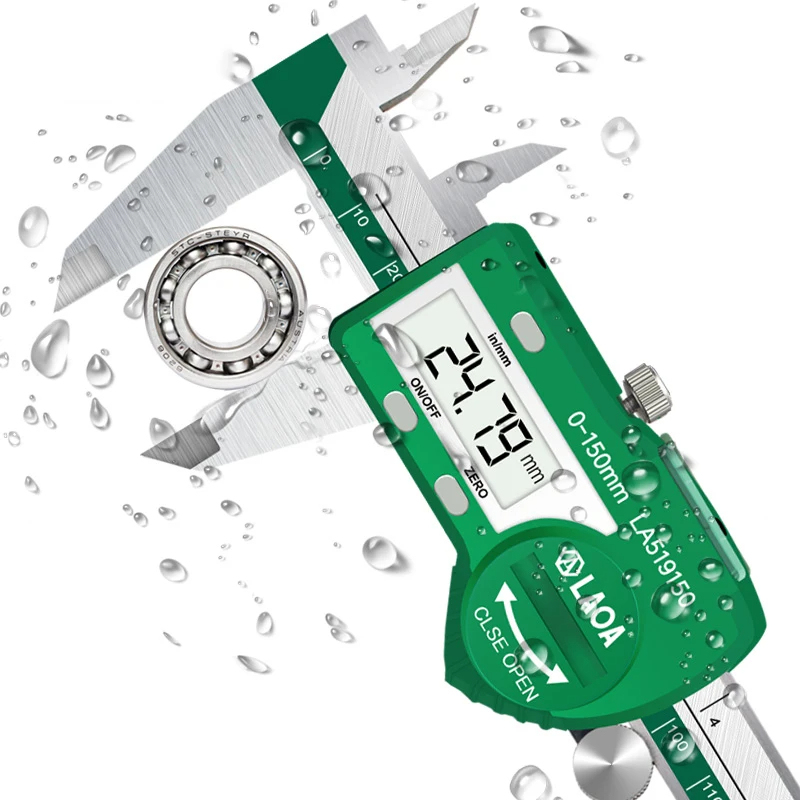 Digital Caliper 150Mm Stainless Steel - LAOA цифровой штангенциркуль 6 дюймов 150