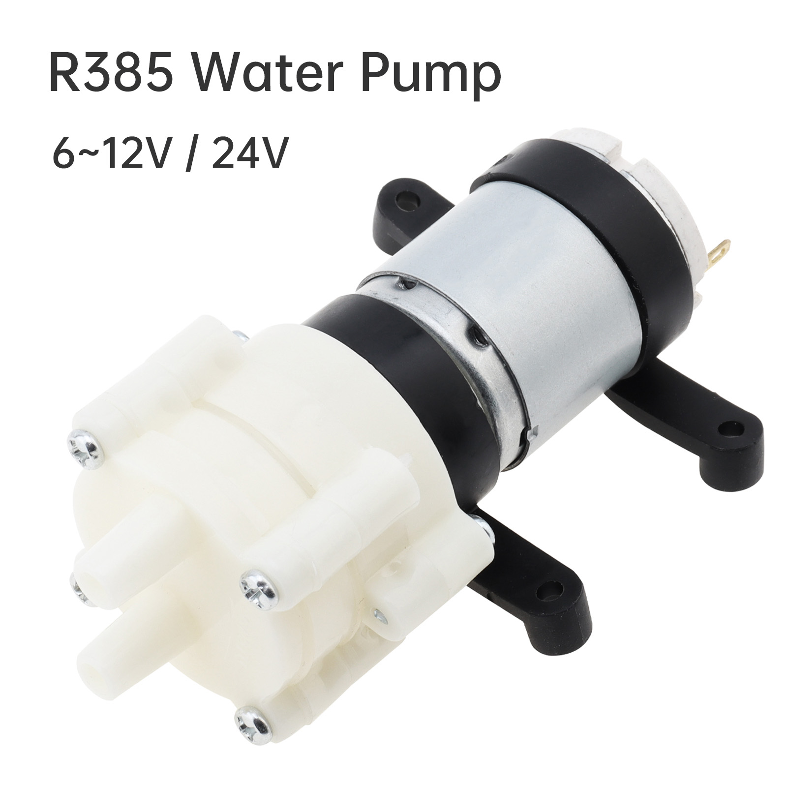 Mini Peristaltic Pump 12V - R385 Мини-двигатель водяного насоса 6-12 В/24