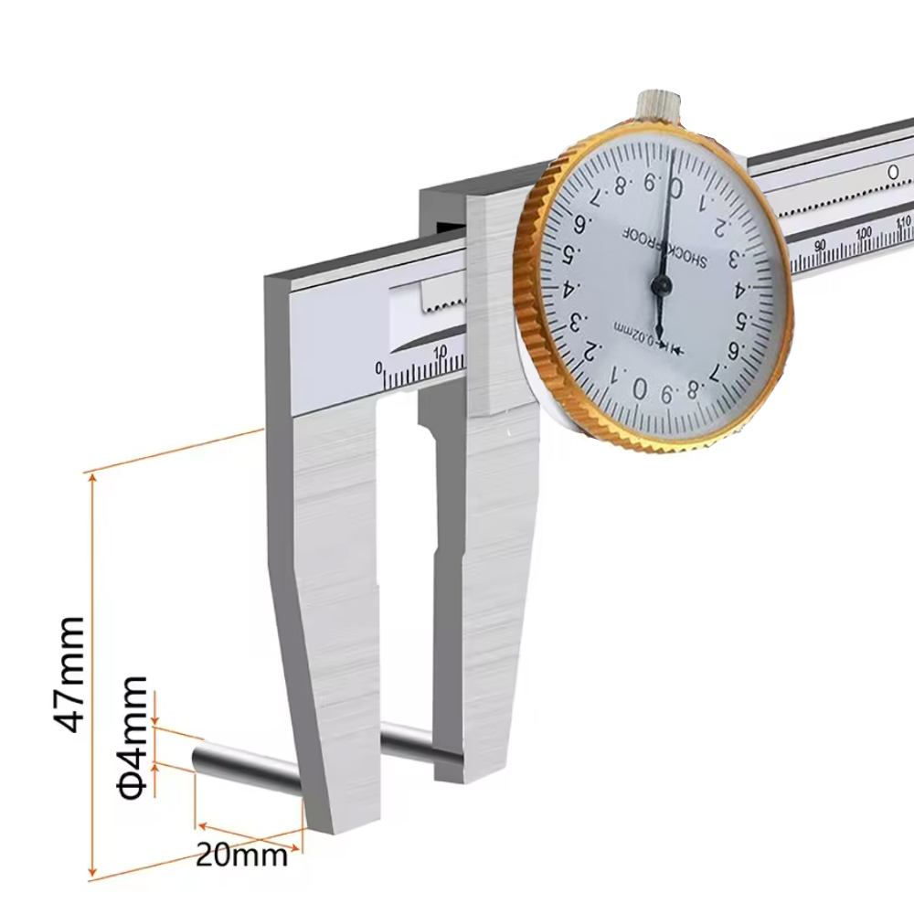 Digital Caliper 150Mm Stainless Steel - Цифровой штангенциркуль для измерения внутреннего диаметра