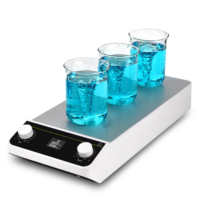Lab Magnetic Stirrer Hot Plate - Многопозиционная лабораторная магнитная мешалка с электрической