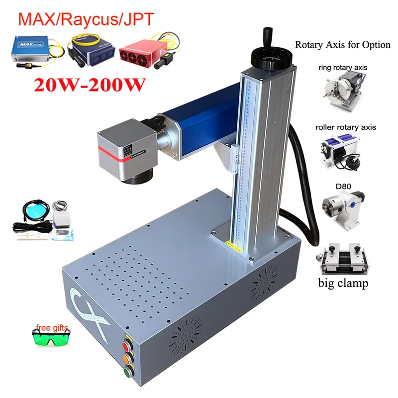Fiber Laser Marking Machine 30W - Лазерный маркировочный станок Ezcad Fiber Machine