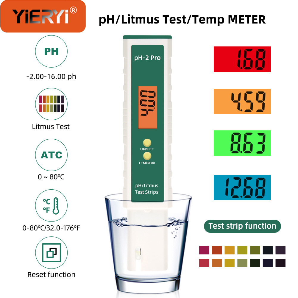 Цифровой pH-метр Yieryi с ЖК-д – обзор и цена Ph Meter Digital Water Tester