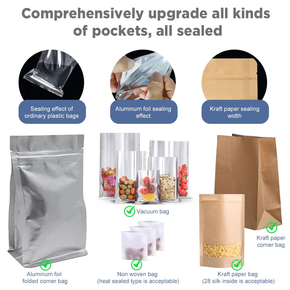 Импульсный упаковщик, машина д – обзор и цена Plastic Bag Impulse Heat Sealer
