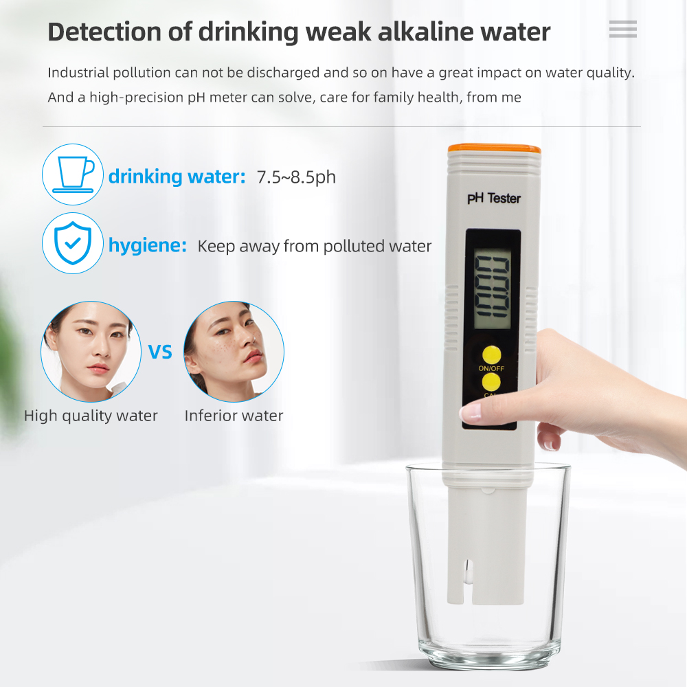 Цифровой pH-метр-ручка для тес – обзор и цена Ph Meter Digital Water Tester