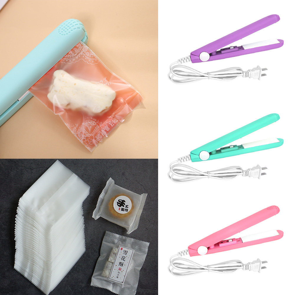 Мини-портативная термосварочна – обзор и цена Plastic Bag Impulse Heat Sealer
