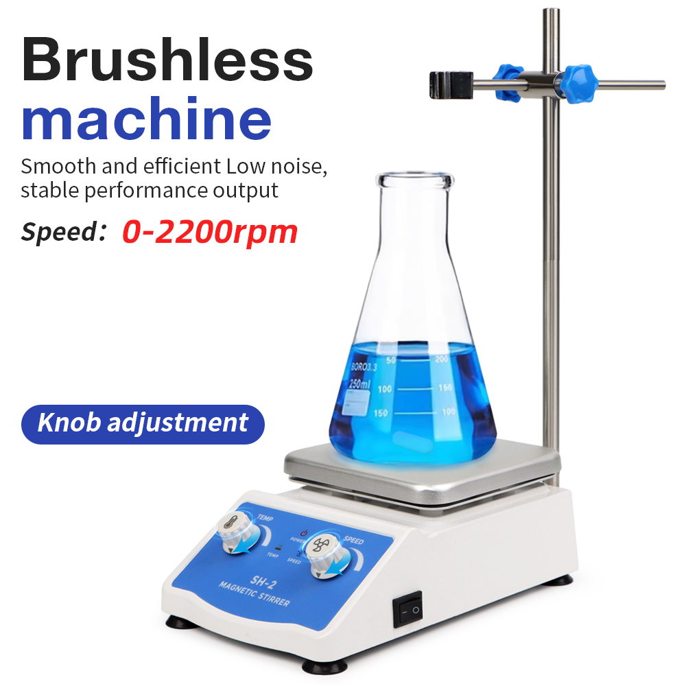 SH-2 Нагревательная магнитная  – обзор и цена Lab Magnetic Stirrer Hot Plate