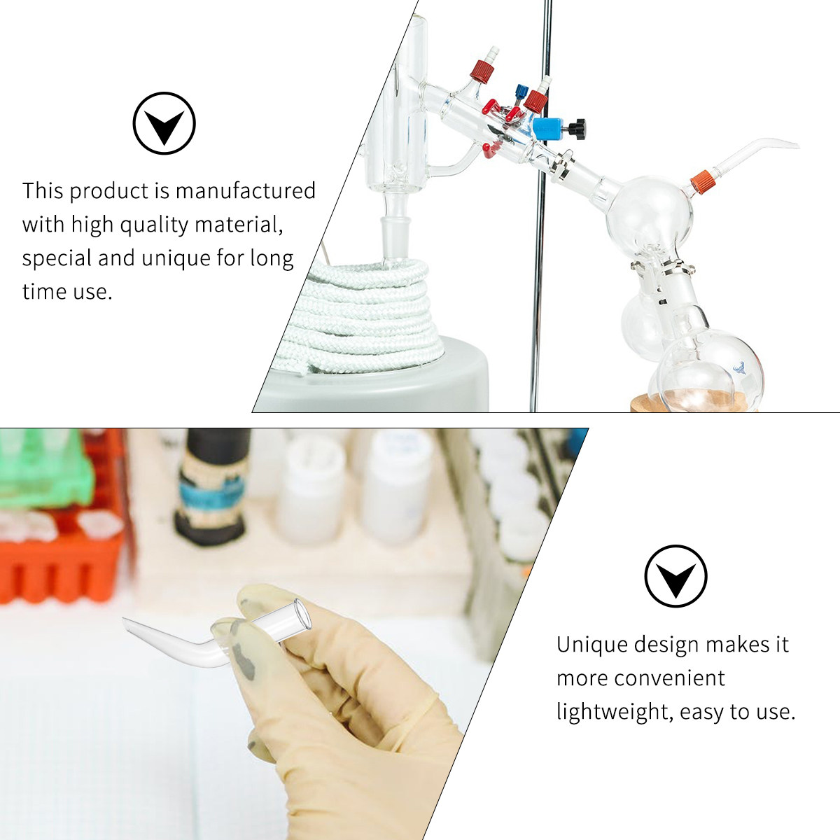 Набор из 5 стеклянных дистилля – обзор и цена Lab Equipment