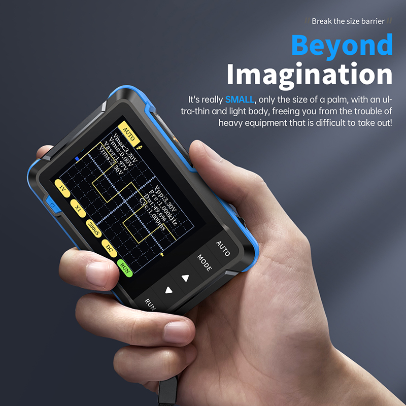 FNIRSI DSO152 Мини Портативный – обзор и цена Fnirsi Digital Oscilloscope Handheld