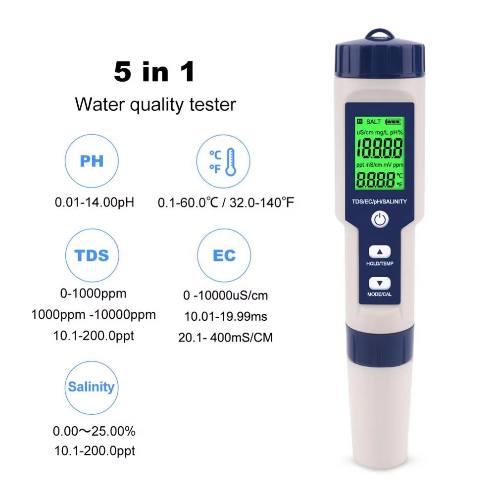 Цифровой измеритель pH, TDS, E – обзор и цена Ph Meter Digital Water Tester