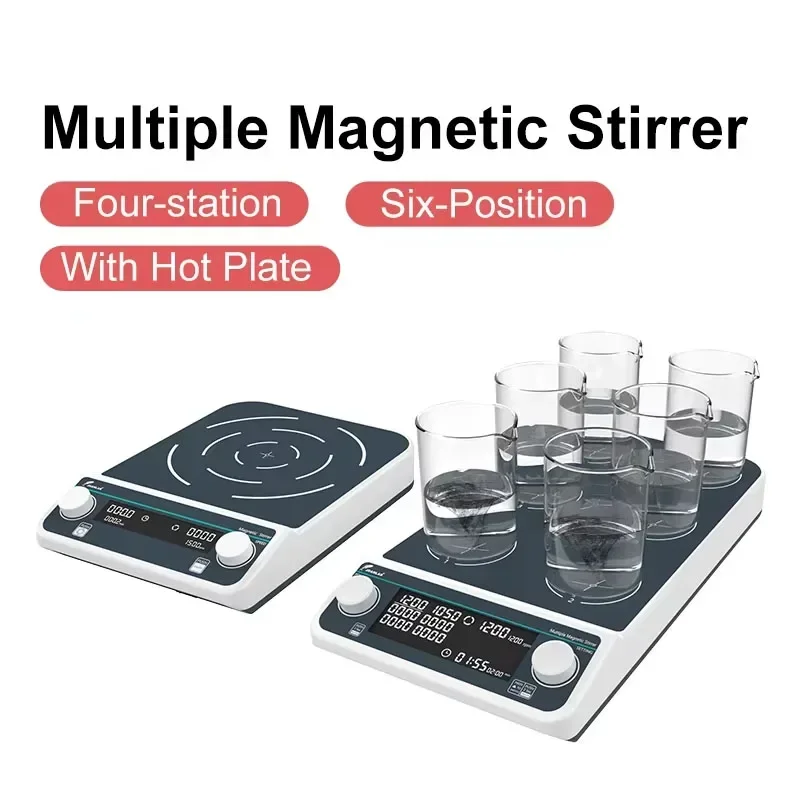 Четырехпозиционная шестипозици – обзор и цена Lab Magnetic Stirrer Hot Plate