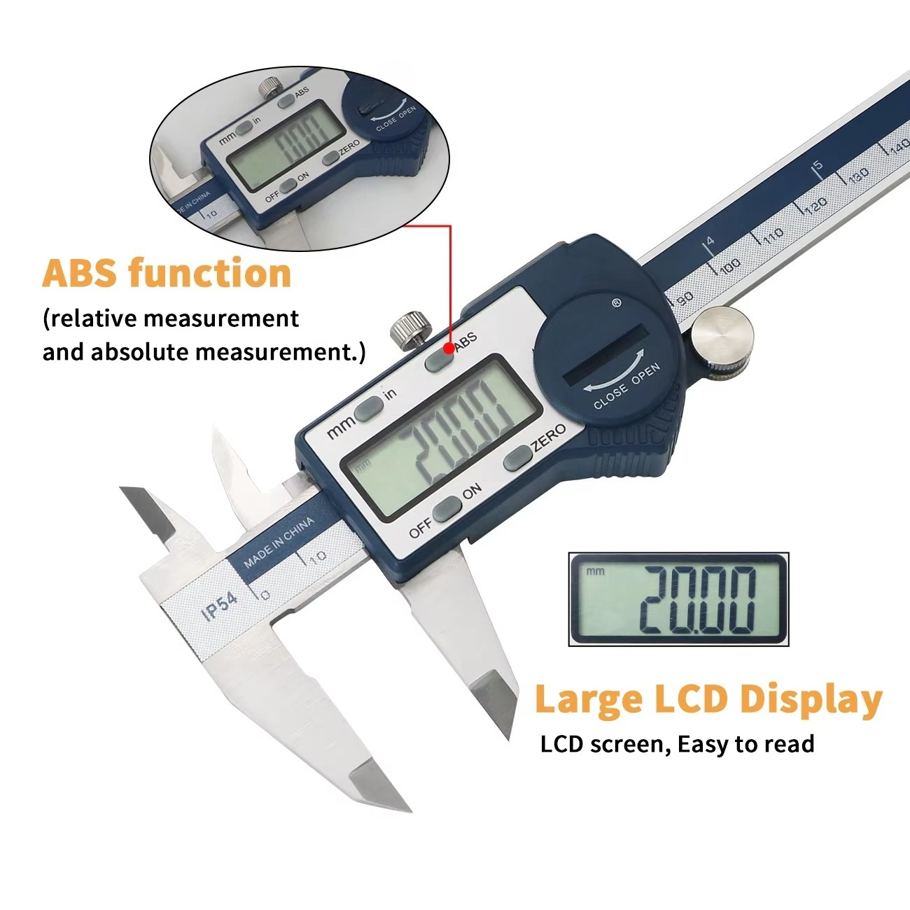 Цифровой штангенциркуль IP54 0 – обзор и цена Digital Caliper 150Mm Stainless Steel