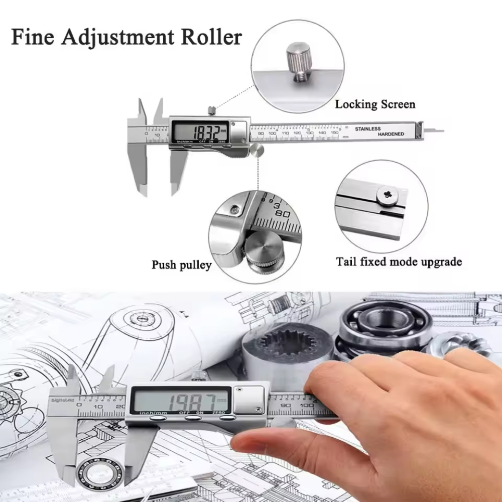 Электронный штангенциркуль 6 д – обзор и цена Digital Caliper 150Mm Stainless Steel
