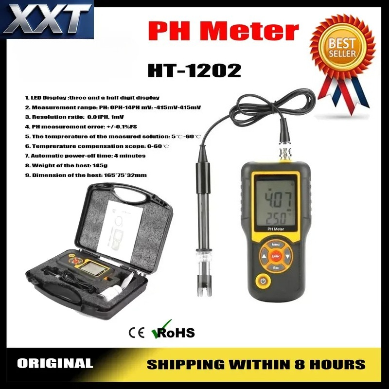 Цифровой pH-метр XXT с интелле – обзор и цена Ph Meter Digital Water Tester