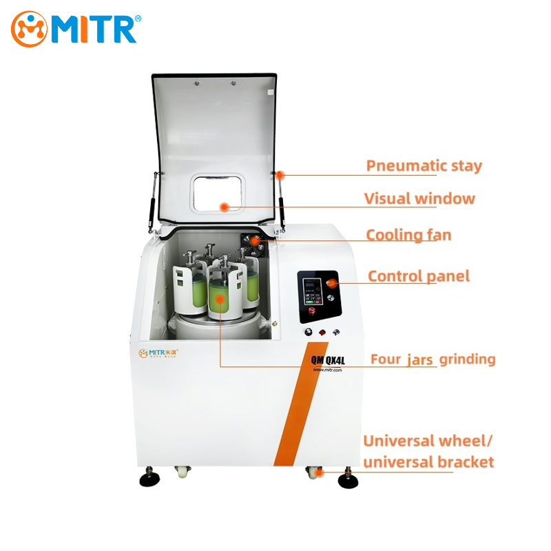 Шаровая мельница для литий-ион – обзор и цена Lab Equipment