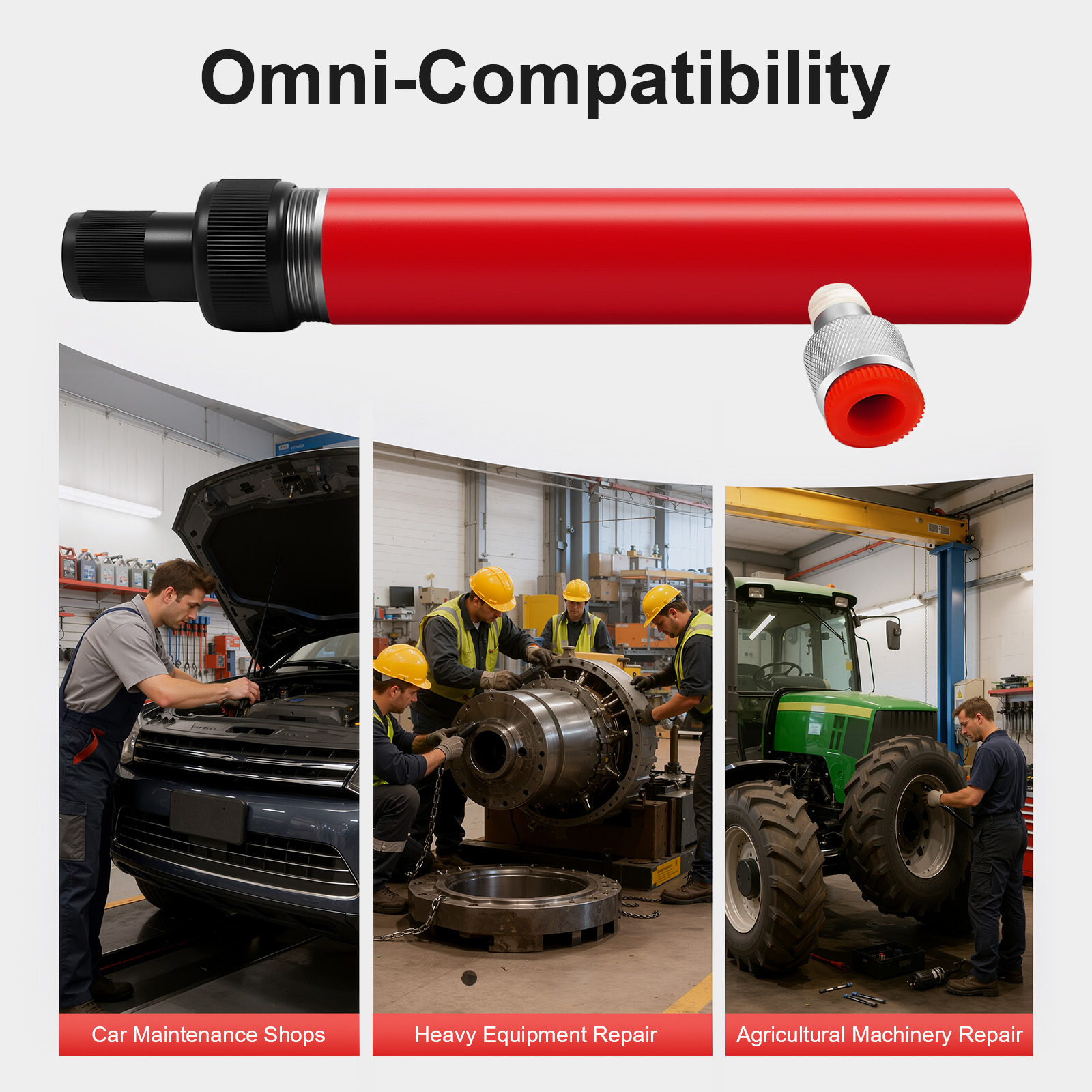 Домкрат-подставка 4T, гидравли – обзор и цена Industrial Tools