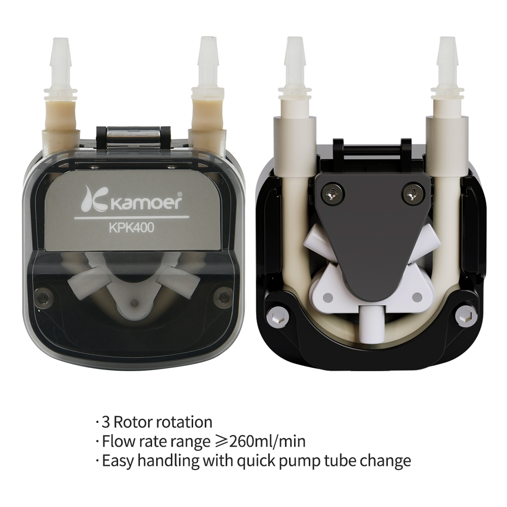 Kamoer 400 мл/мин KPK400 перис – обзор и цена Mini Peristaltic Pump 12V